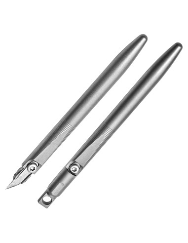 Cuchillo Utilitario Mini Tenchilon T32 Titanio 8.1 cm