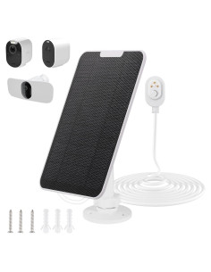 Cargador Solar WGKLLY 4W para Cámaras Arlo Pro 5S/4/3