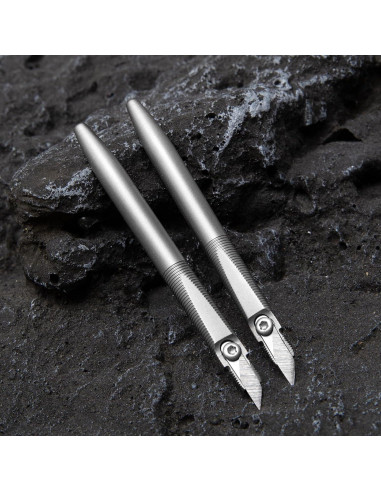 Cuchillo Utilitario Mini Tenchilon T32 Titanio 8.1 cm