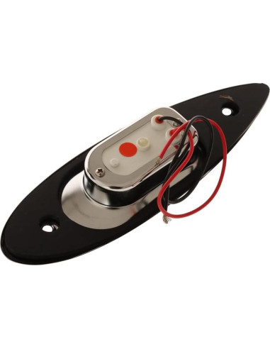 Luces LED de proa SeaSense rojas y verdes impermeables