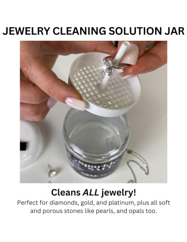 Limpiador de Joyas GemOro Sparkle Safe 240g | Limpieza Profesional