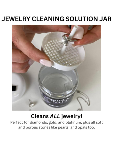 Limpiador de Joyas GemOro Sparkle Safe 240g | Limpieza Profesional