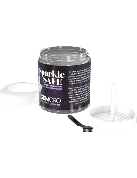 Limpiador de Joyas GemOro Sparkle Safe 240g | Limpieza Profesional