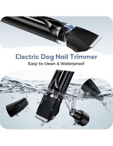 Kit de Aseo para Perros Kfonla 5 en 1 Inalámbrico y a Prueba de Agua