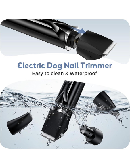 Kit de Aseo para Perros Kfonla 5 en 1 Inalámbrico y a Prueba de Agua