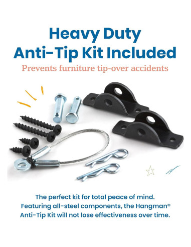 Armario de Almacenamiento ECR4Kids 8 Compartimentos 91cm Gris