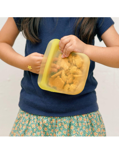 Set de 5 Bolsas de Silicona Reutilizables purifyou 170g a 1814g