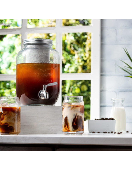 Cafetera Cold Brew Le'raze 1 Galón con Filtro Acero Inoxidable