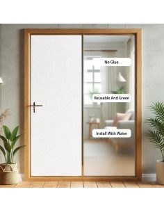 Película Esmerilada OUXON 45x200 cm Adhesión Estática UV 2