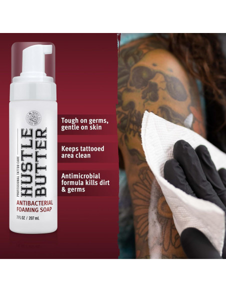 Jabón Antibacteriano Hustle Butter 198.4g para Tatuajes