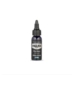 Tinta para Tatuajes Dynamic Color Platinum 29.57 ml Abyss Azul
