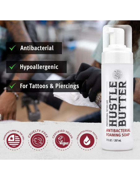 Jabón Antibacteriano Hustle Butter 198.4g para Tatuajes