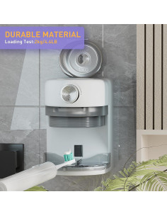 Dispensador Automático de Pasta de Dientes KIKOUVIEV Blanco 2