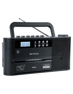 Reproductor de Cinta Retekess TR641 - Radio AM/FM, USB/TF, Inalámbrico