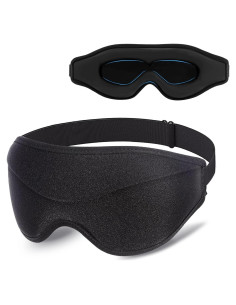 Máscara para dormir blackout AUPHIL 3D ajustable sin presión