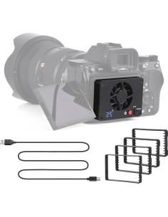 Ventilador de Enfriamiento para Cámara USB-C con Control de Temperatura 2