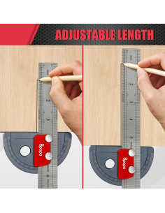 Transportador de Ángulo BPOPO de Acero Inoxidable 0-180 2