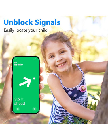 Funda Impermeable Oculta para AirTag Meleetoon - Paquete de 4