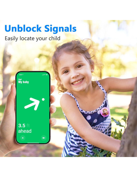 Funda Impermeable Oculta para AirTag Meleetoon - Paquete de 4