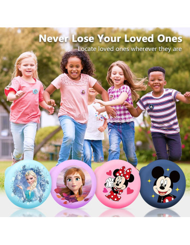 Funda Impermeable Oculta para AirTag Meleetoon - Paquete de 4