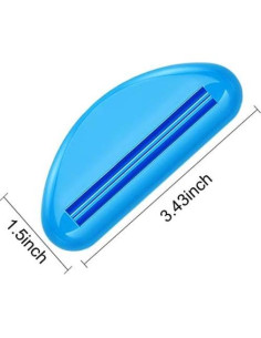 Exprimidor de Tubo de Pasta de Dientes CHENGU - 8 Piezas Multicolor 2