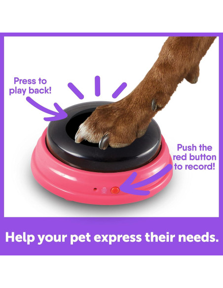 Botones de Habla para Mascotas Hambre Por Palabras - Set de 3 Botones de Habla para Mascotas Hambre Por Palabras - Set de 3