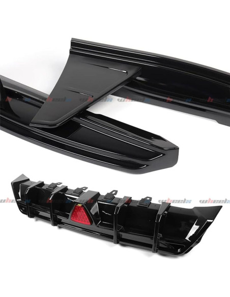 Difusor Trasero WheelX con Luz de Freno LED Toyota Camry 2018-2023