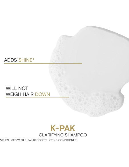Champú Clarificante Diario Joico K-PAK 298.5 ml - Repara Cabello Dañado