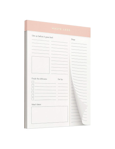 Bloc de Notas Desperdicia Menos Kunitsa 52 Páginas 20.32x15.24cm