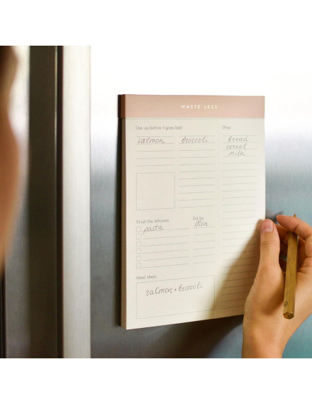 Bloc de Notas Desperdicia Menos Kunitsa 52 Páginas 20.32x15.24cm Bloc de Notas Desperdicia Menos Kunitsa 52 Páginas 20.32x15.24cm