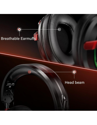 Auriculares Gaming Tatybo XW6 con Sonido 7.1 y Micrófono