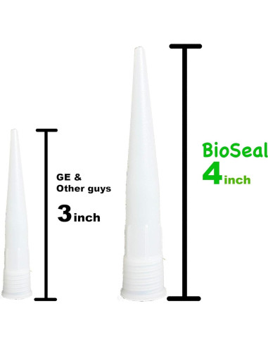 Sellador Silicona BioSeal 100% RTV 284g Sin Olor - Paquete 10