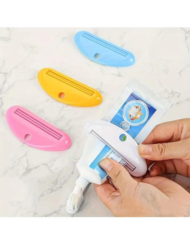Conjunto de 5 Exprimidores de Tubo de Pasta de Dientes WsjiaboFux