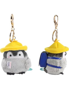 Llavero Colgante Pingüino de Peluche JIESINLOV 8.4cm 2