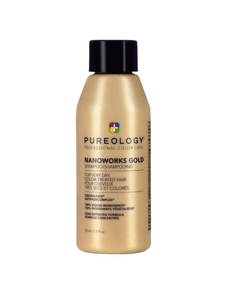 Champú Pureology Nanoworks Gold 50 ml - Cabello Seco y Tratado Champú Pureology Nanoworks Gold 50 ml - Cabello Seco y Tratado