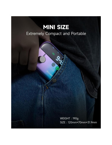 MOOER M1 Procesador de Efectos para Guitarra y Bajo