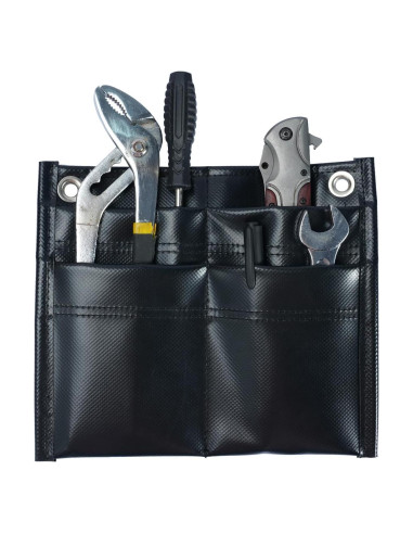 Bolsa de Herramientas KUNN para Bomberos 4 Bolsillos Negra