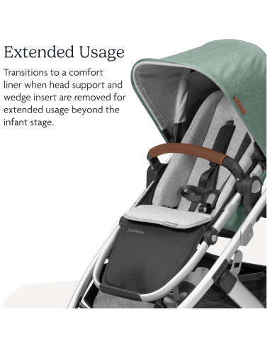 Asiento Acogedor UPPAbaby para Bebés - Inserto 2 en 1