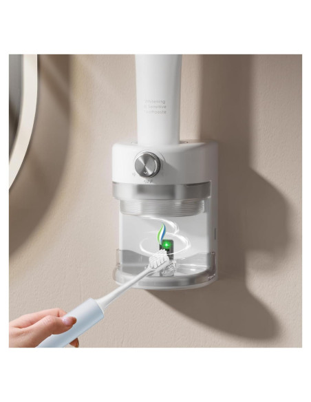 Dispensador Automático de Pasta de Dientes WREWING Blanco Dispensador Automático de Pasta de Dientes WREWING Blanco