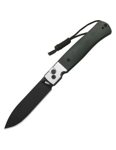 Cuchillo de Bolsillo CJRB Glacier J1961 9cm Acero AR-RPM9 Verde