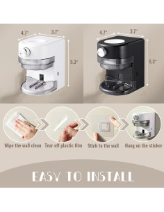 Dispensador Automático de Pasta de Dientes WREWING Blanco 2