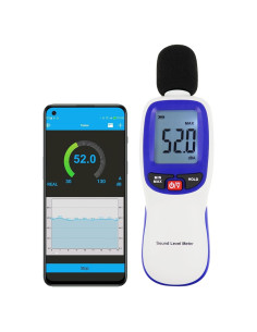 Medidor de Decibelios Bluetooth Gain Express SLM-30B 30-130dBA