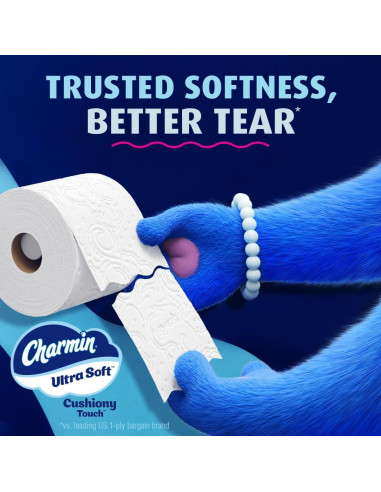 Papel Higiénico Charmin Ultra Soft 24 Mega Rollos 288 Hojas