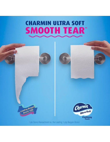 Papel Higiénico Charmin Ultra Soft 24 Mega Rollos 288 Hojas
