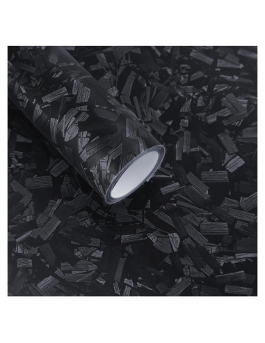 Envoltura de Vinilo Lypumso 30.48x152.4cm Carbono Negro