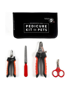 Kit de Pedicura para Mascotas Gou Gou - Cortauñas y Lima