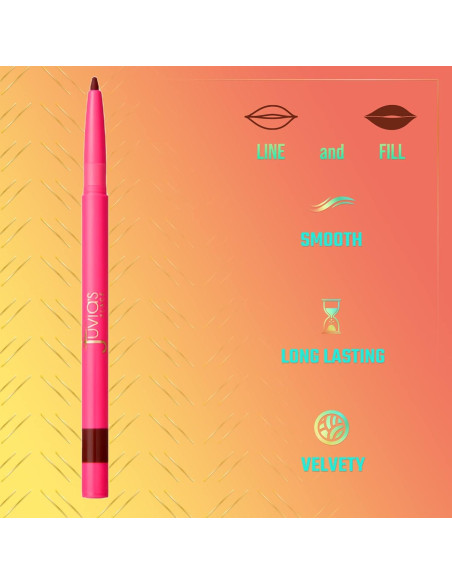Lápiz Labial Juvia's Place Luxe Brownie - Mate Larga Duración