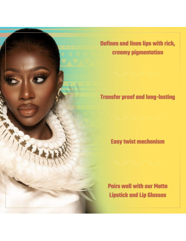 Lápiz Labial Juvia's Place Luxe Brownie - Mate Larga Duración