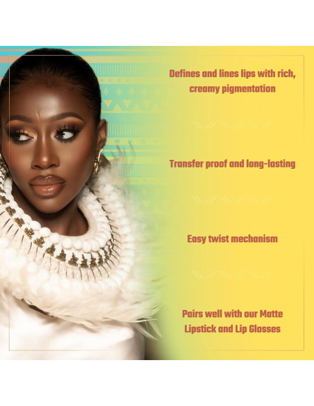 Lápiz Labial Juvia's Place Luxe Brownie - Mate Larga Duración