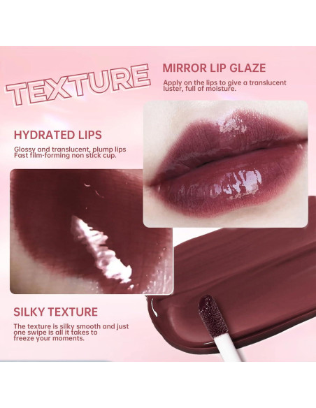 Set de Brillo Labial Nutritivo y Lápiz Labial Marrón - 32g Set de Brillo Labial Nutritivo y Lápiz Labial Marrón - 32g